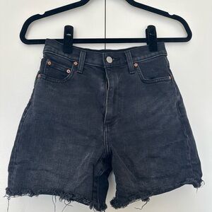 Denim Forum
The '50s Arlo Hi Mid-Thigh Denim Short Size 24 Black